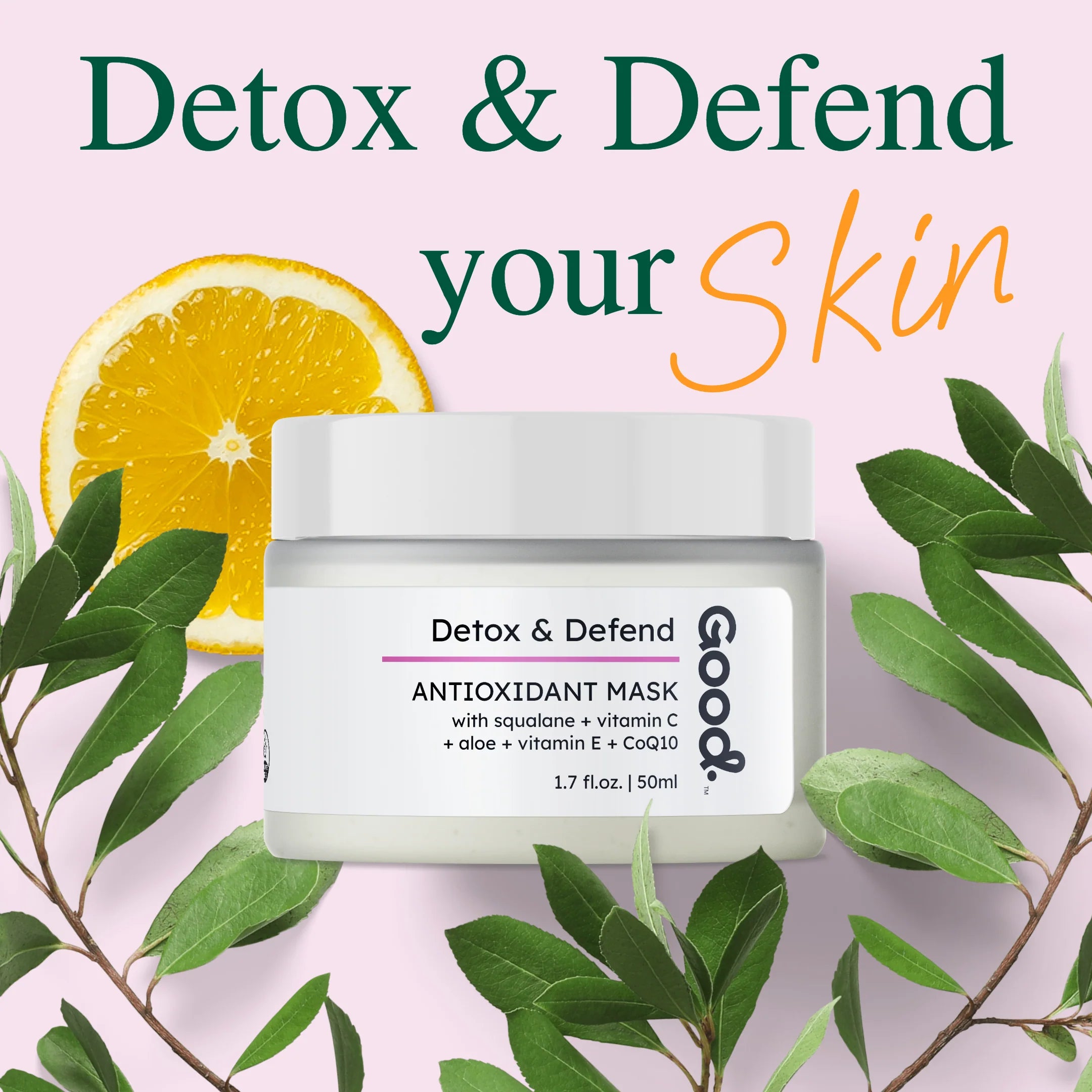 Superfruit Antioxidant Mask with CoQ10 - Good Organics